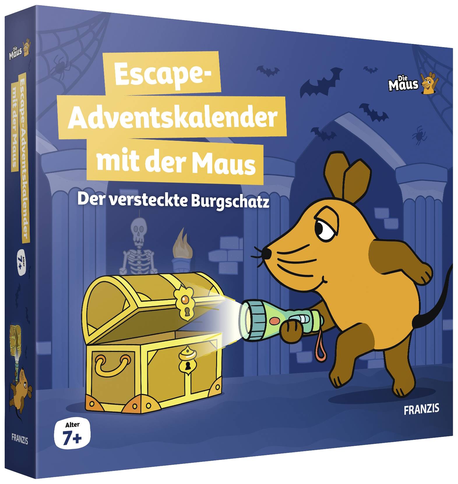 Franzis Verlag Escape mit der Maus Rätsel Adventskalender