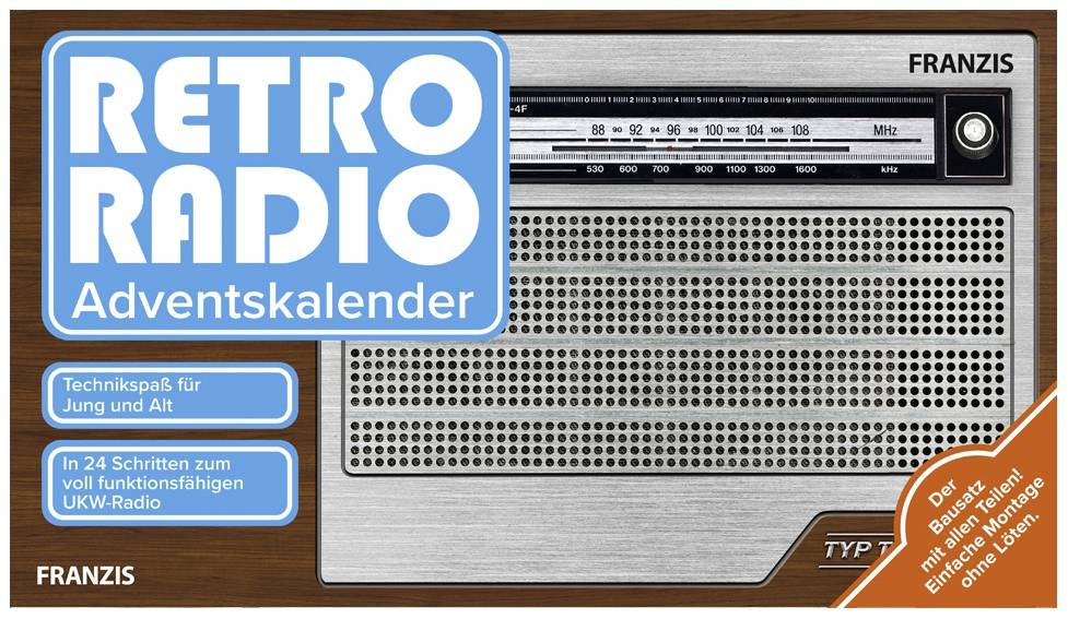 FRANZIS Retro Radio Experimente Adventskalender