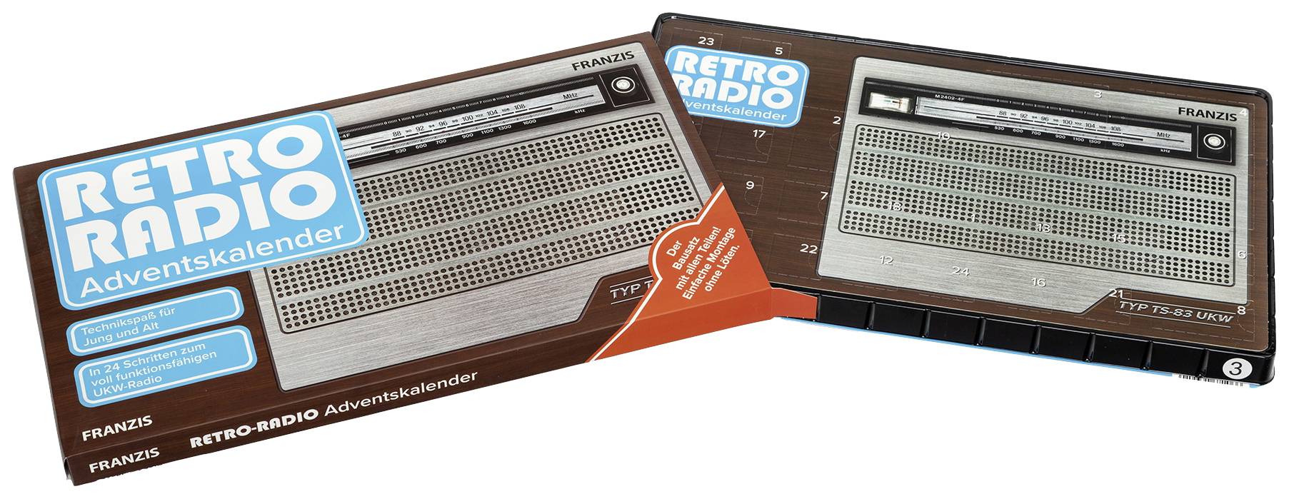 FRANZIS Retro Radio Experimente Adventskalender