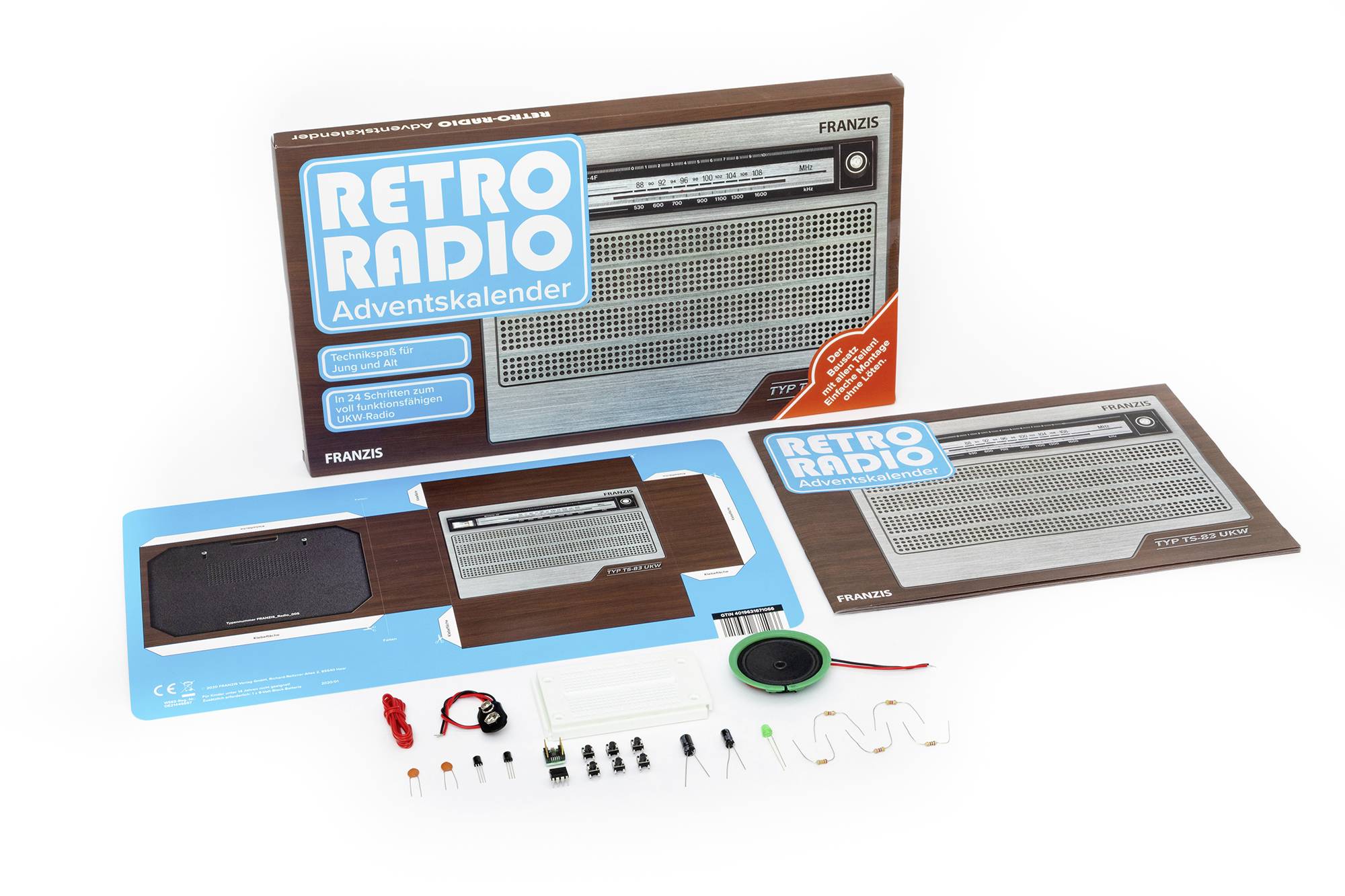 FRANZIS Retro Radio Experimente Adventskalender