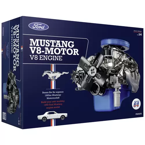 Franzis Verlag Ford-Mustang-Motor Typ 289 K-code-V8 67501 Bausatz ab 14 Jahre Box Franzis Verlag Ford-Mustang-Motor Typ 289 K-code-V8 67501 Bausatz ab 14 Jahre Box