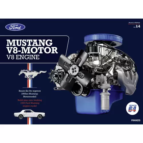 Franzis Verlag Ford-Mustang-Motor Typ 289 K-code-V8 67501 Bausatz ab 14 Jahre Box Franzis Verlag Ford-Mustang-Motor Typ 289 K-code-V8 67501 Bausatz ab 14 Jahre Box