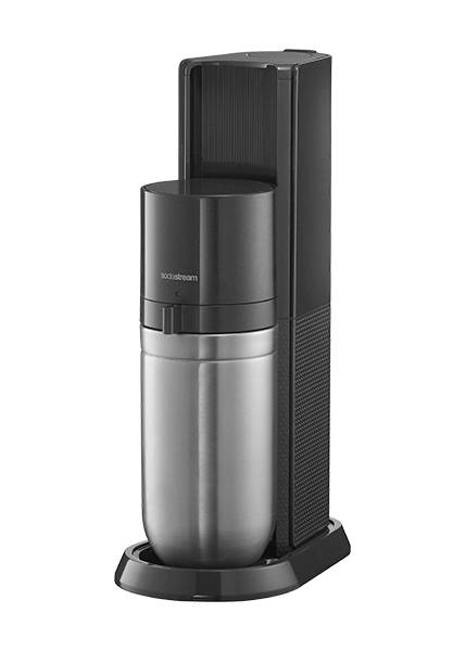 Sodastream Wassersprudler Duo Titan inkl. 1 Glasflasche, inkl. 1 PET-Flasche