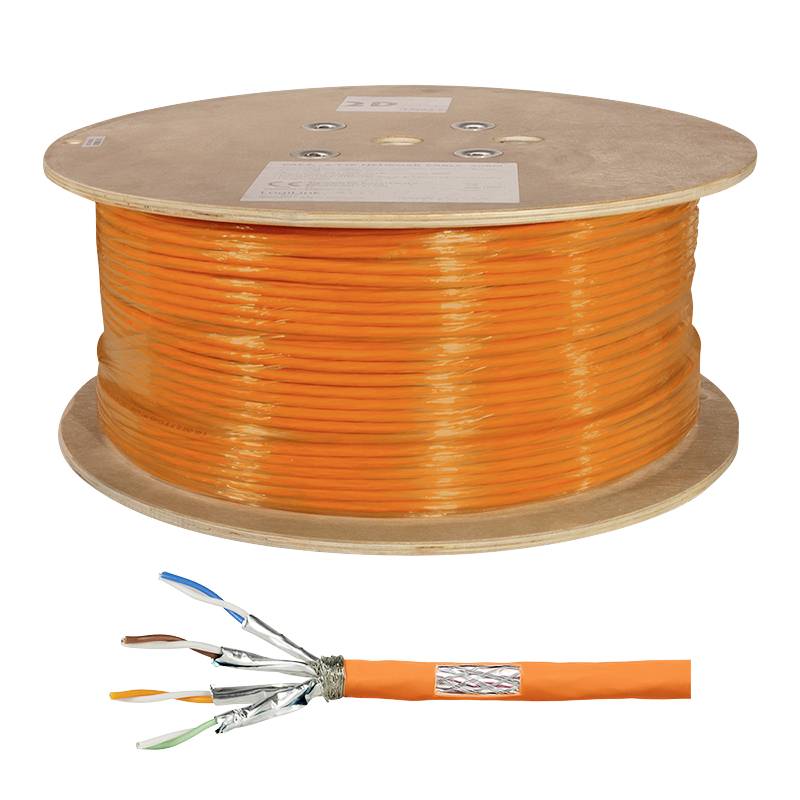 LogiLink CPV0062 Netzwerkkabel CAT 7 Orange 500m
