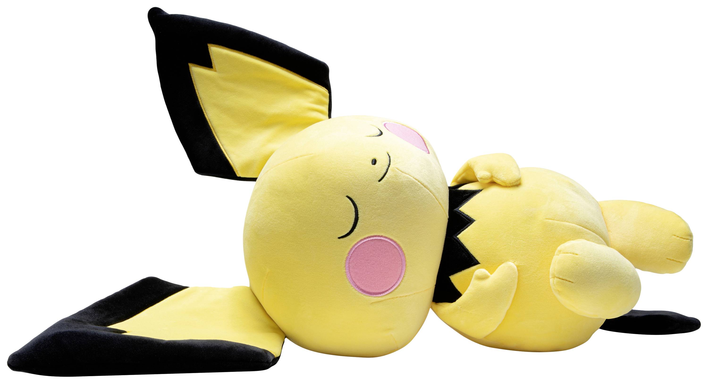 Jazwares Plüschfigur Pichu schlafend Plüsch 45cm