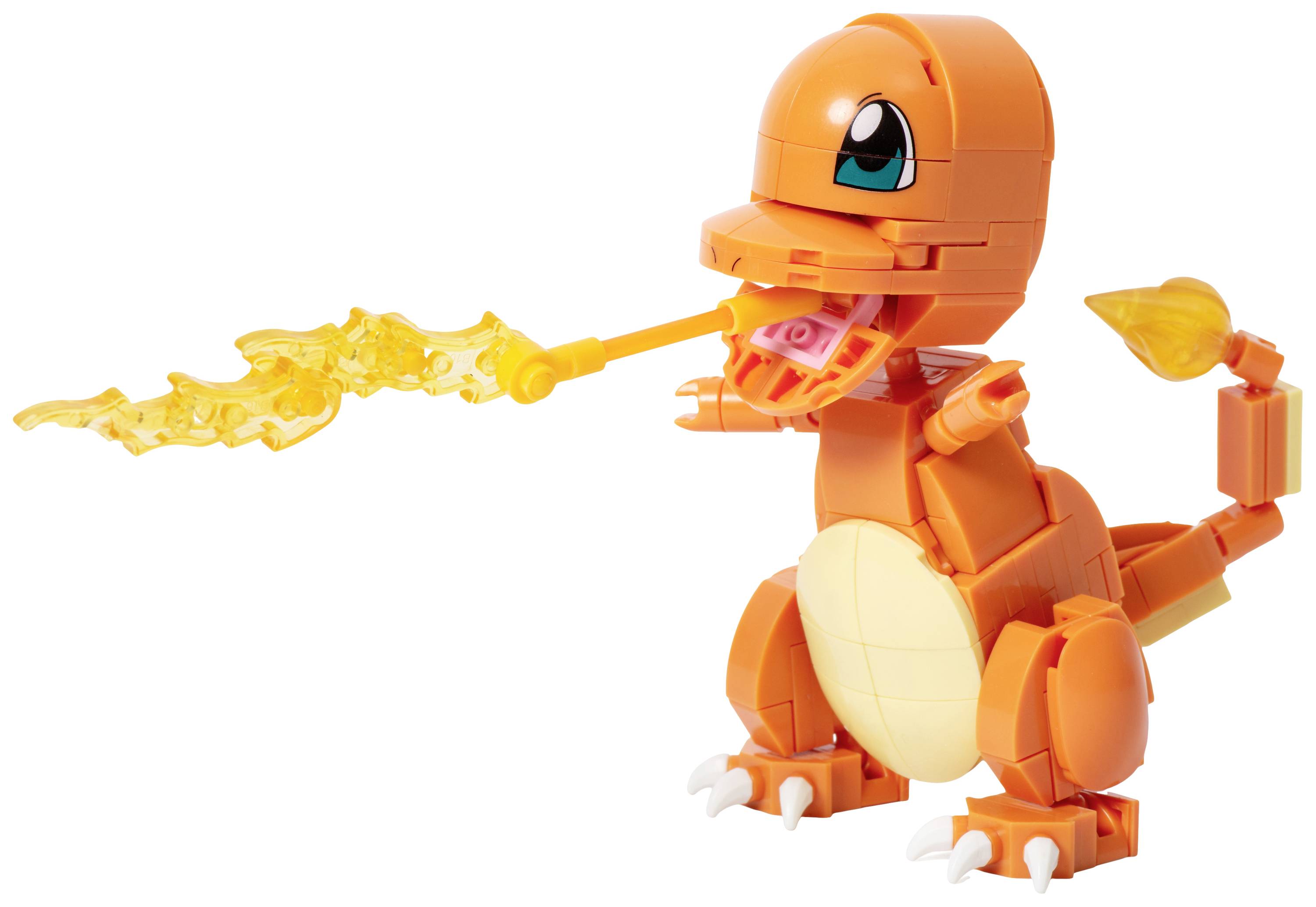 Mattel Spielfigur MEGA Pokémon Glumanda