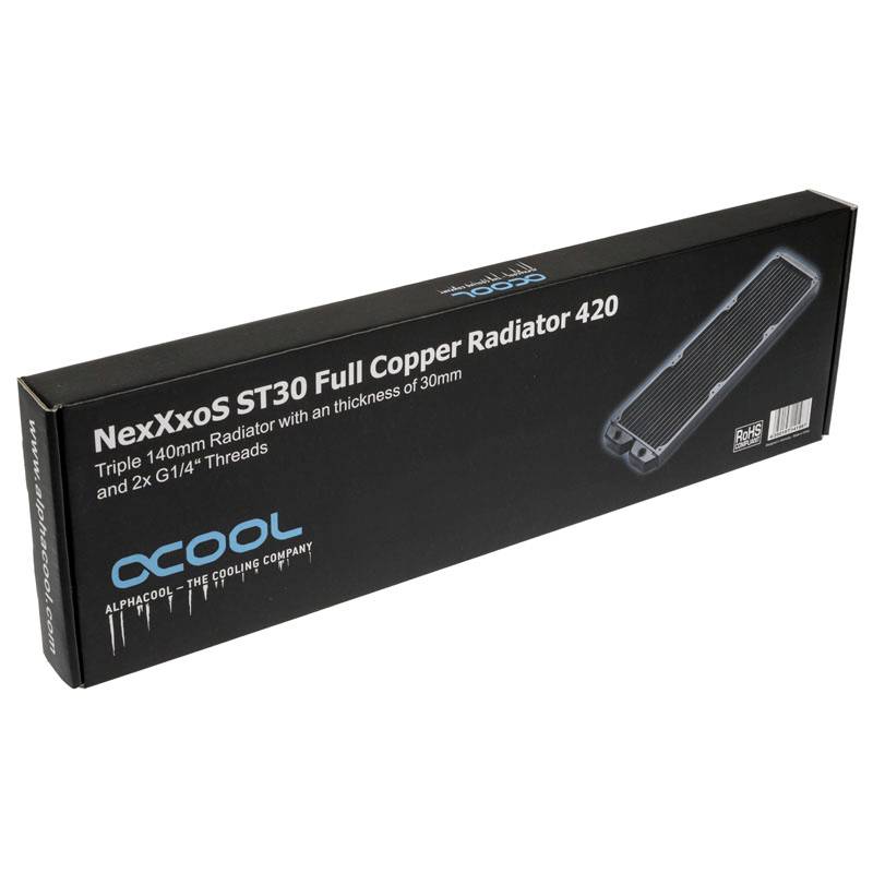 Alphacool NexXxoS ST30 Full Copper 420mm Radiator PC-Wasserkühlung