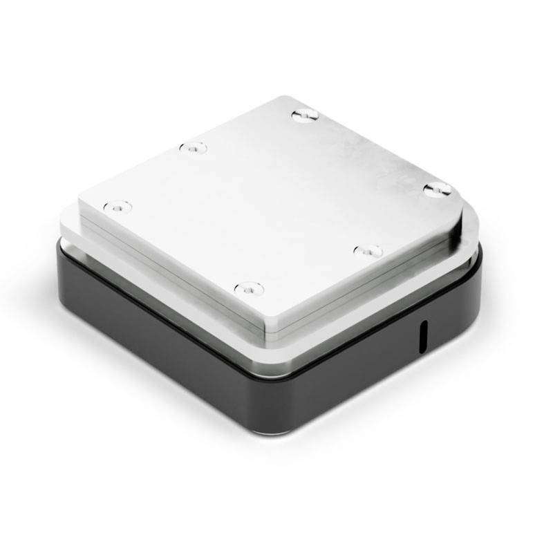 Alphacool Core 1 Aurora CPU-Kühler, ARGB - Schwarz CPU-Kühler mit Lüfter