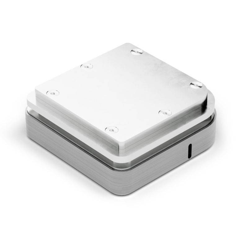 Alphacool Core 1 Aurora CPU-Kühler, ARGB - Silber CPU-Kühler mit Lüfter