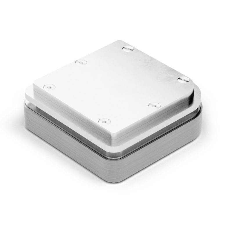 Alphacool Alphacool Core 1 CPU-Kühler - Silber CPU-Kühler mit Lüfter