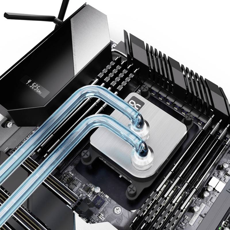 Alphacool Alphacool Core 1 CPU-Kühler - Silber CPU-Kühler mit Lüfter