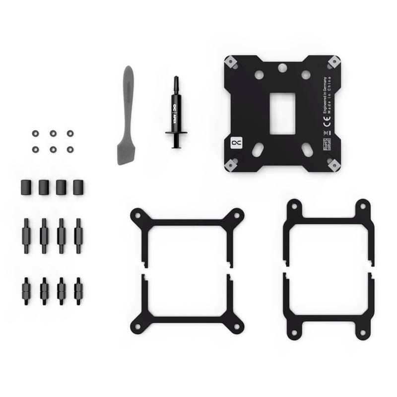 Alphacool Alphacool Core 1 CPU-Kühler - Silber CPU-Kühler mit Lüfter