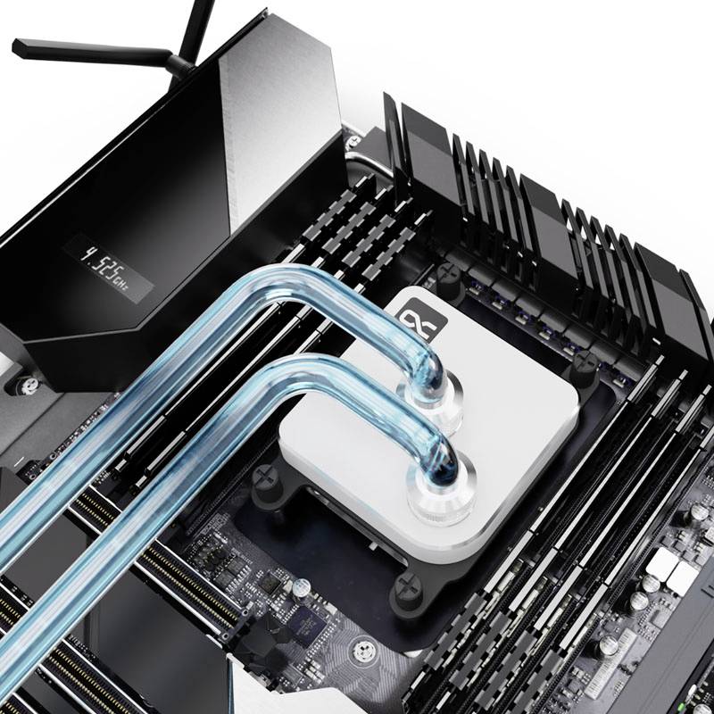 Alphacool Core 1 CPU-Kühler - Weiß CPU-Kühler mit Lüfter