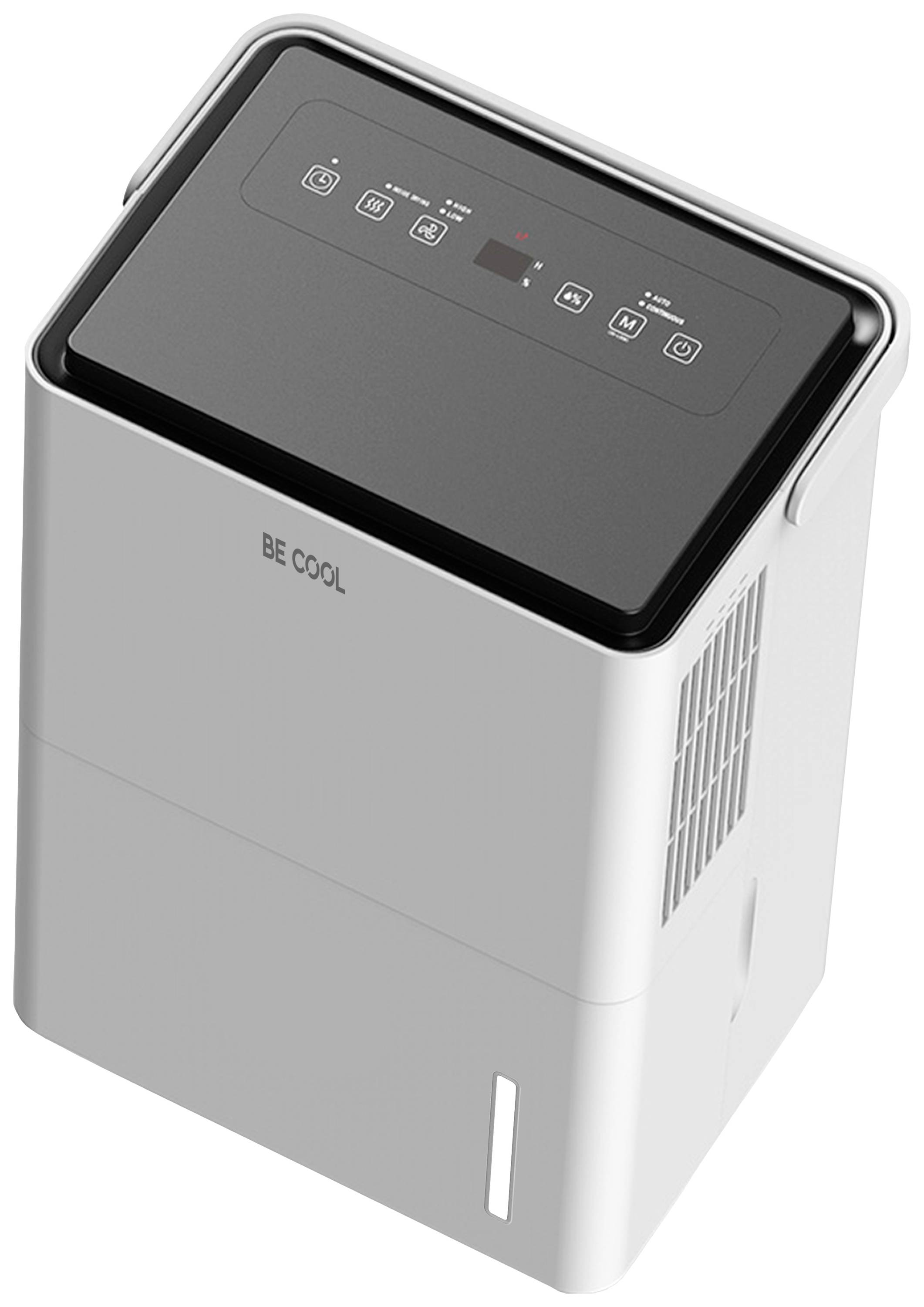 Be Cool BC30LEF2301 Luftentfeuchter 25m² 600W 30 l/Tag Weiß, Grau