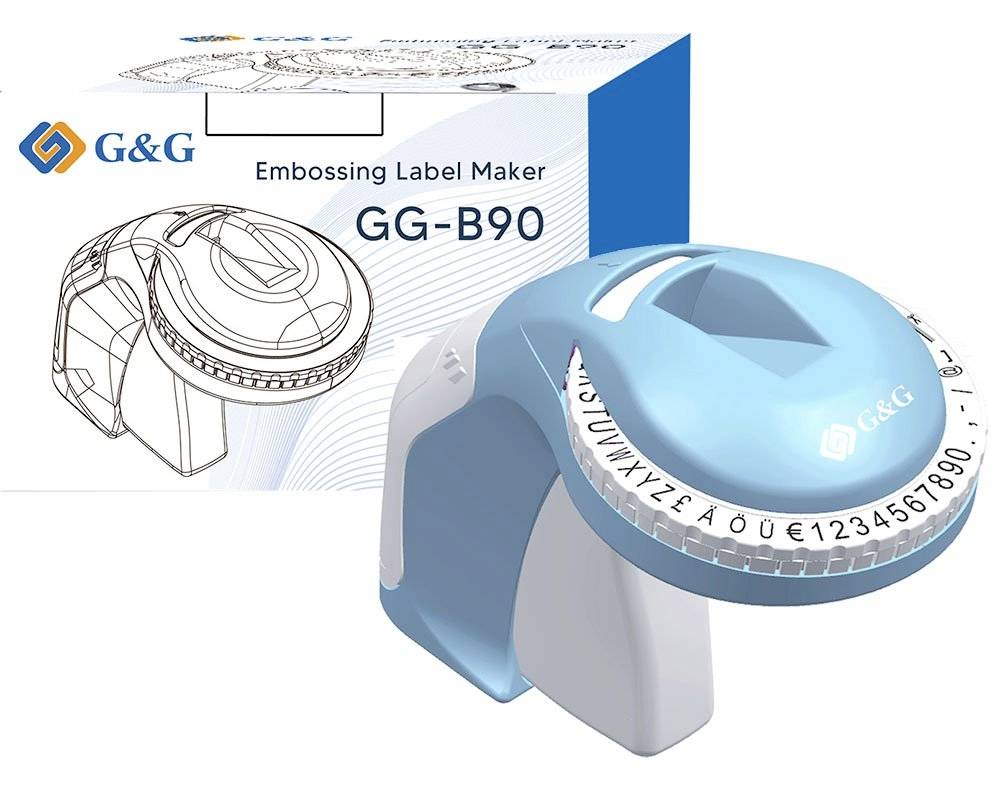 G&amp;G GG-B90 Präge-Beschriftungsgerät 9 mm