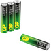 GP Batteries Ultra Micro (AAA)-Batterie Alkali-Mangan 1.5 V 4 St.