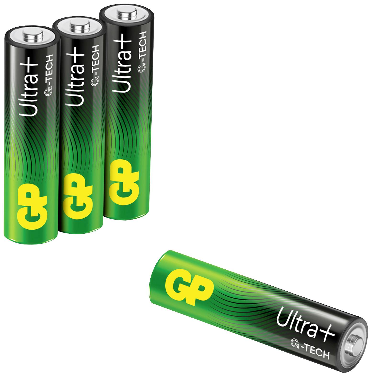 GP Ultra Micro (AAA)-Batterie Alkali-Mangan 1.5V 4St.
