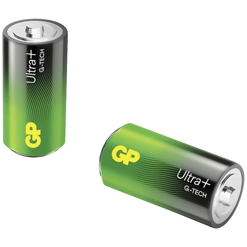 GP Batteries Ultra Plus Baby (C)-Batterie Alkali-Mangan 1.5 V 2 St.