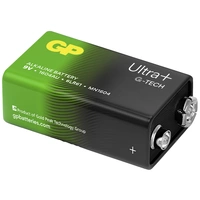 GP Ultra Plus 9V Block-Batterie Alkali-Mangan 9V 1St. GP Ultra Plus 9V Block-Batterie Alkali-Mangan 9V 1St.