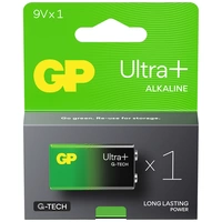 GP Ultra Plus 9V Block-Batterie Alkali-Mangan 9V 1St. GP Ultra Plus 9V Block-Batterie Alkali-Mangan 9V 1St.