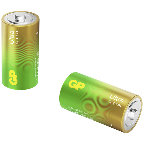 GP Batteries Ultra Baby (C)-Batterie Alkali-Mangan 1.5 V 2 St.