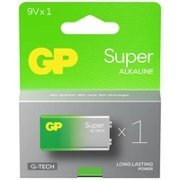 GP Super 9 V Block-Batterie 9 V 1 St. GP Super 9 V Block-Batterie 9 V 1 St.