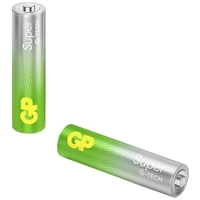 GP Super Micro (AAA)-Batterie Alkali-Mangan 1.5 V 2 St. GP Super Micro (AAA)-Batterie Alkali-Mangan 1.5 V 2 St.
