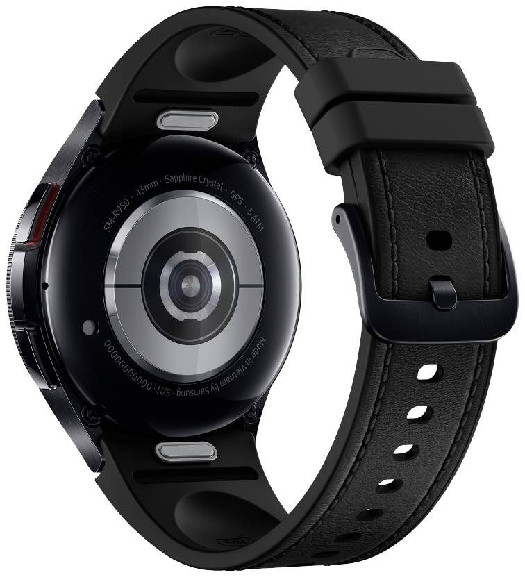 Samsung Galaxy Watch6 Classic (Bluetooth) Smartwatch S/M Schwarz