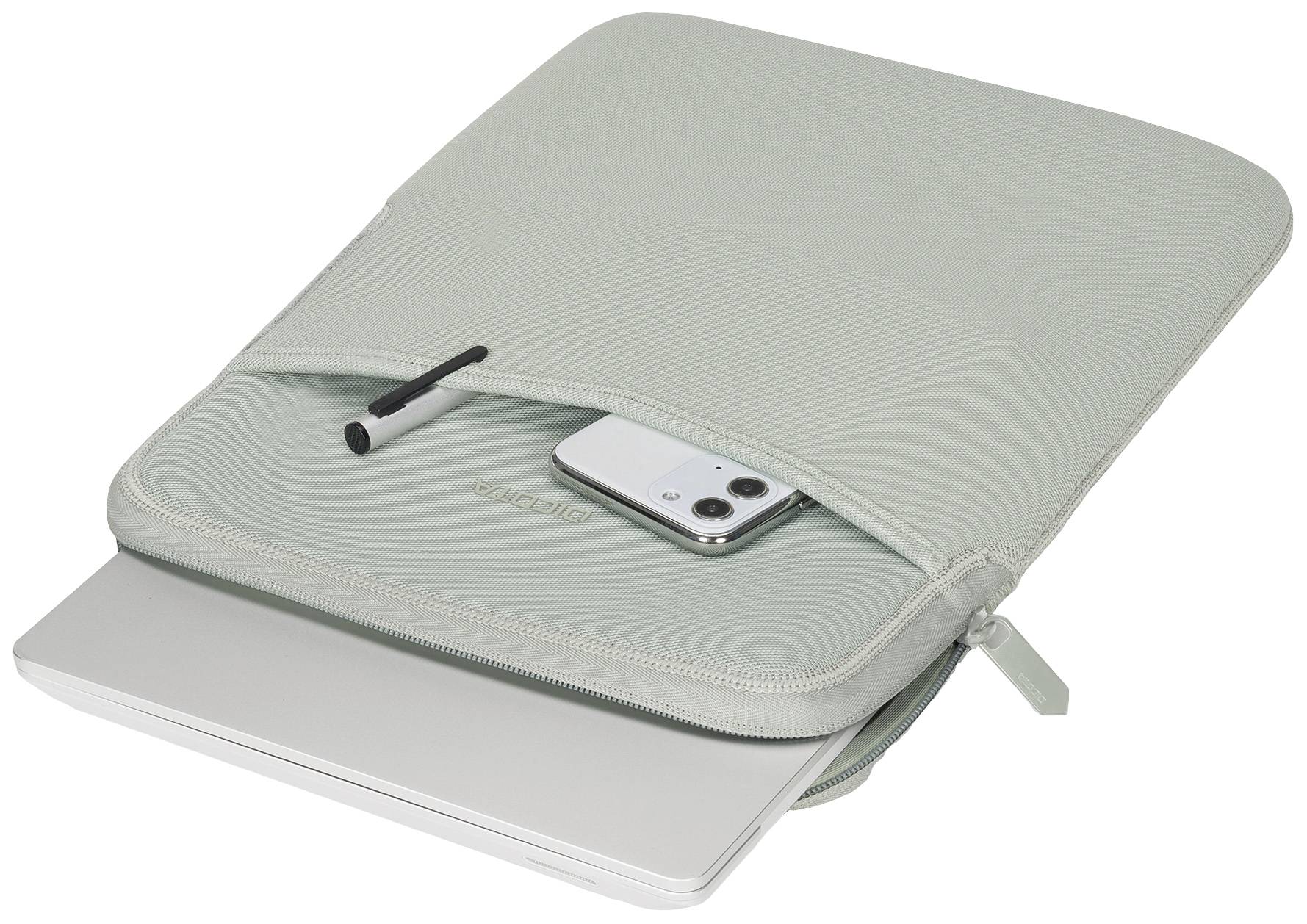 Dicota Notebook Hülle Sleeve Eco SLIM S Passend für maximal: 33,0 cm (13") Silber