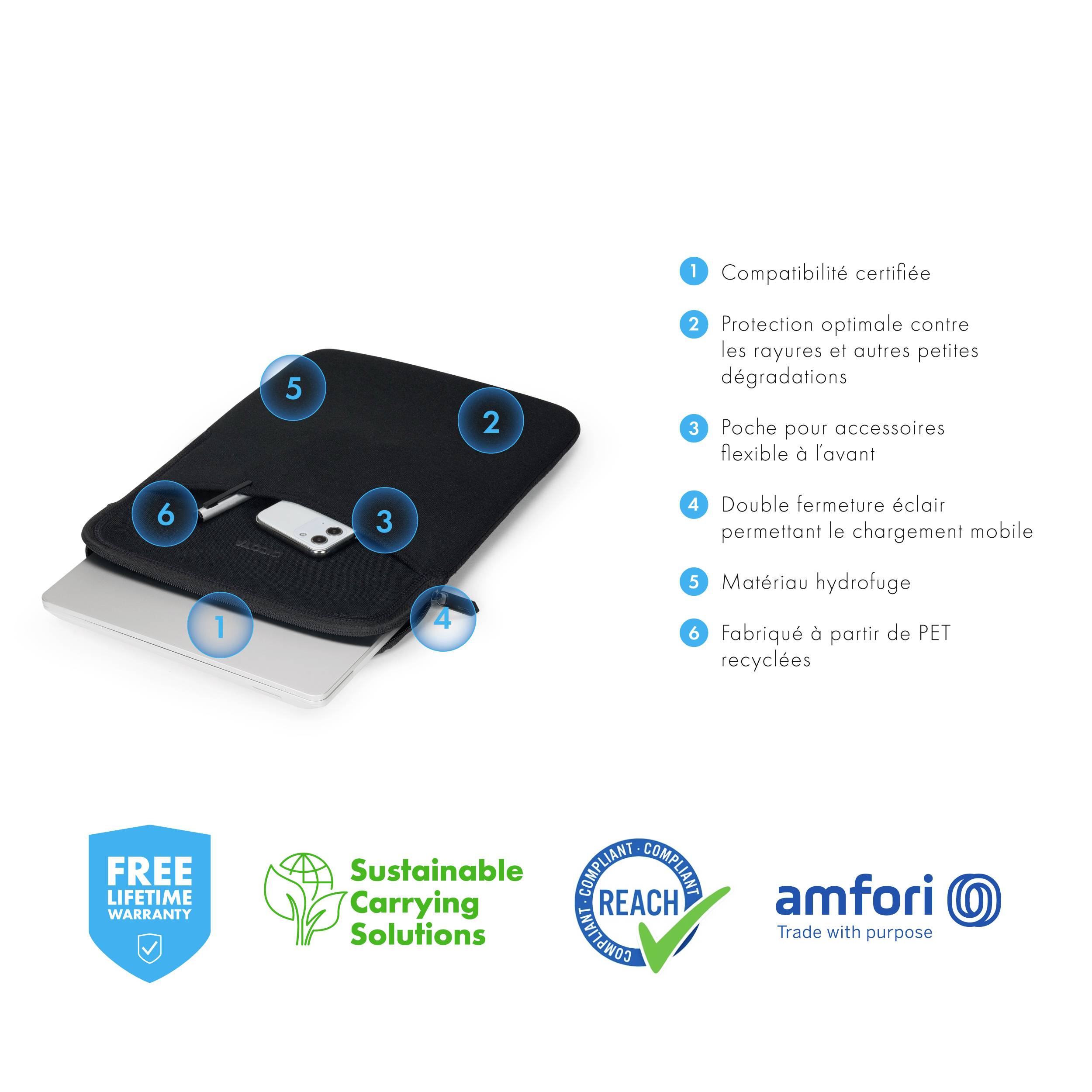 Eco SLIM L - Notebook-Hülle - 38.1 cm (15")