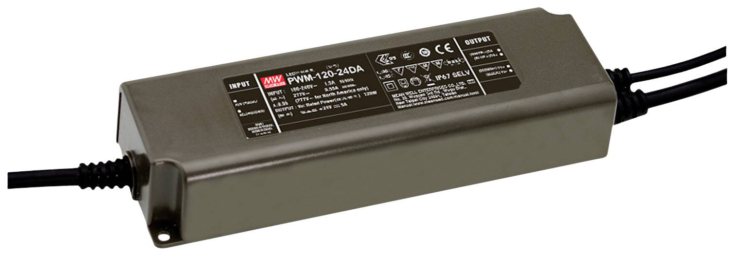 MW Mean Well LED-Trafo 120 W 10 A 1 St.