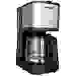 Steba KM F2 Kaffeemaschine Silber, Schwarz Fassungsvermögen Tassen=10 Glaskanne