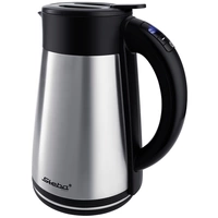Steba WK 31 THERMO Wasserkocher schnurlos, Kontrollleuchte Silber, Schwarz Fassungsvermögen: 1.5l Steba WK 31 THERMO Wasserkocher schnurlos, Kontrollleuchte Silber, Schwarz Fassungsvermögen: 1.5l