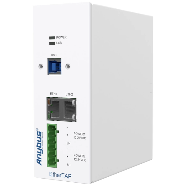 Anybus EtherTAP2 Industrial Ethernet Überwachungsgerät Anybus EtherTAP2 Industrial Ethernet Überwachungsgerät