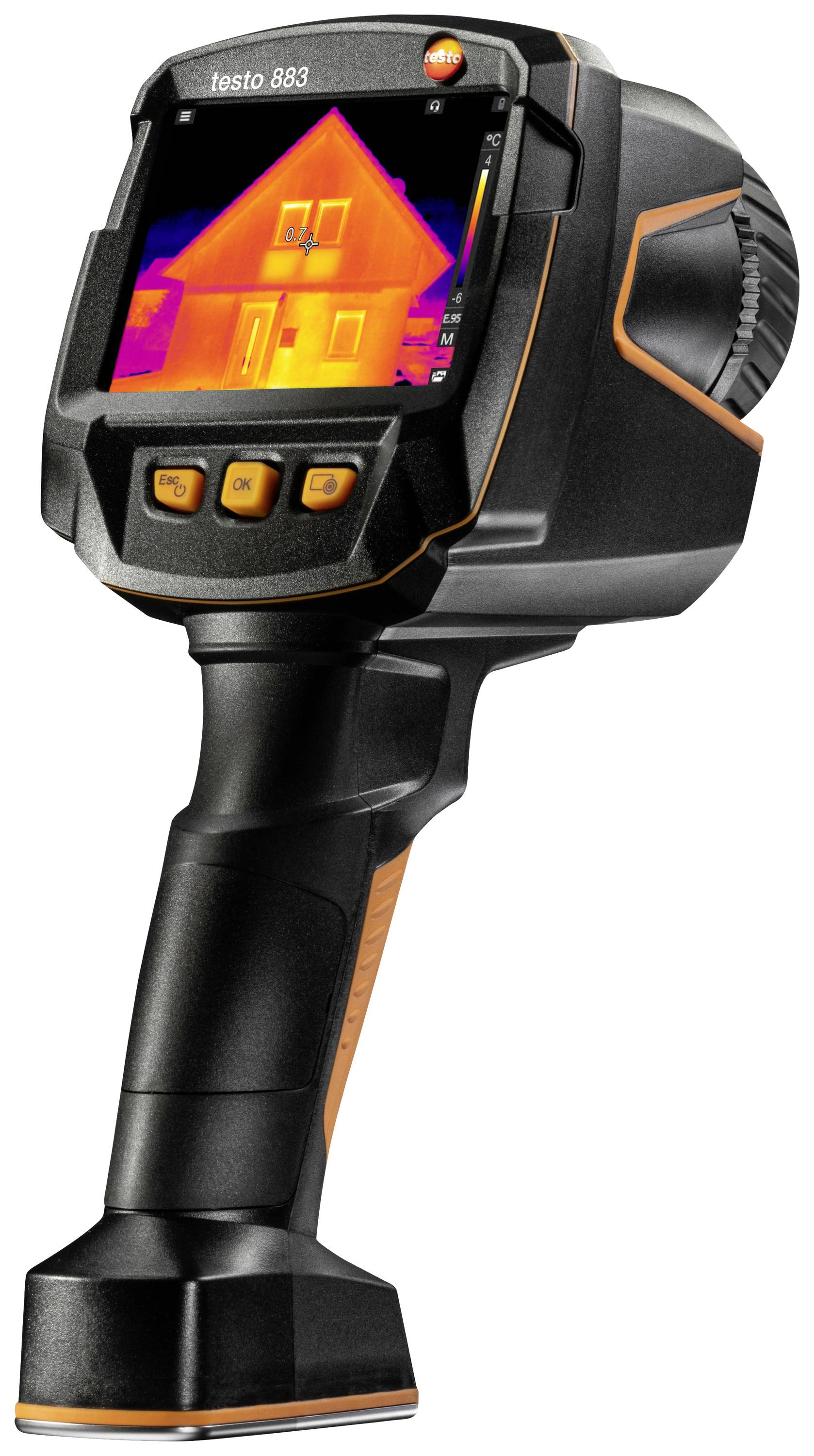 Testo 883-2 Wärmebildkamera -30 bis 650°C 27Hz WiFi, Touchscreen