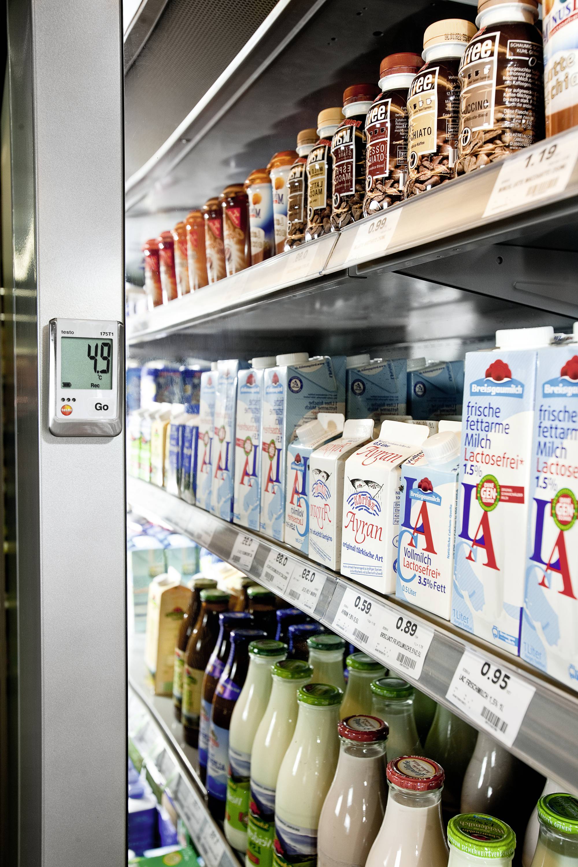 Testo 0572 1750 175 T1 Set Temperatur-Datenlogger Messgröße Temperatur -35 bis +55°C