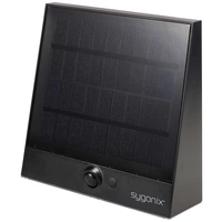 Sygonix SY-5801970 Solar-Außenwandleuchte mit Bewegungsmelder LED LED fest eingebaut 2W Anthrazit-Grau Sygonix SY-5801970 Solar-Außenwandleuchte mit Bewegungsmelder LED LED fest eingebaut 2W Anthrazit-Grau