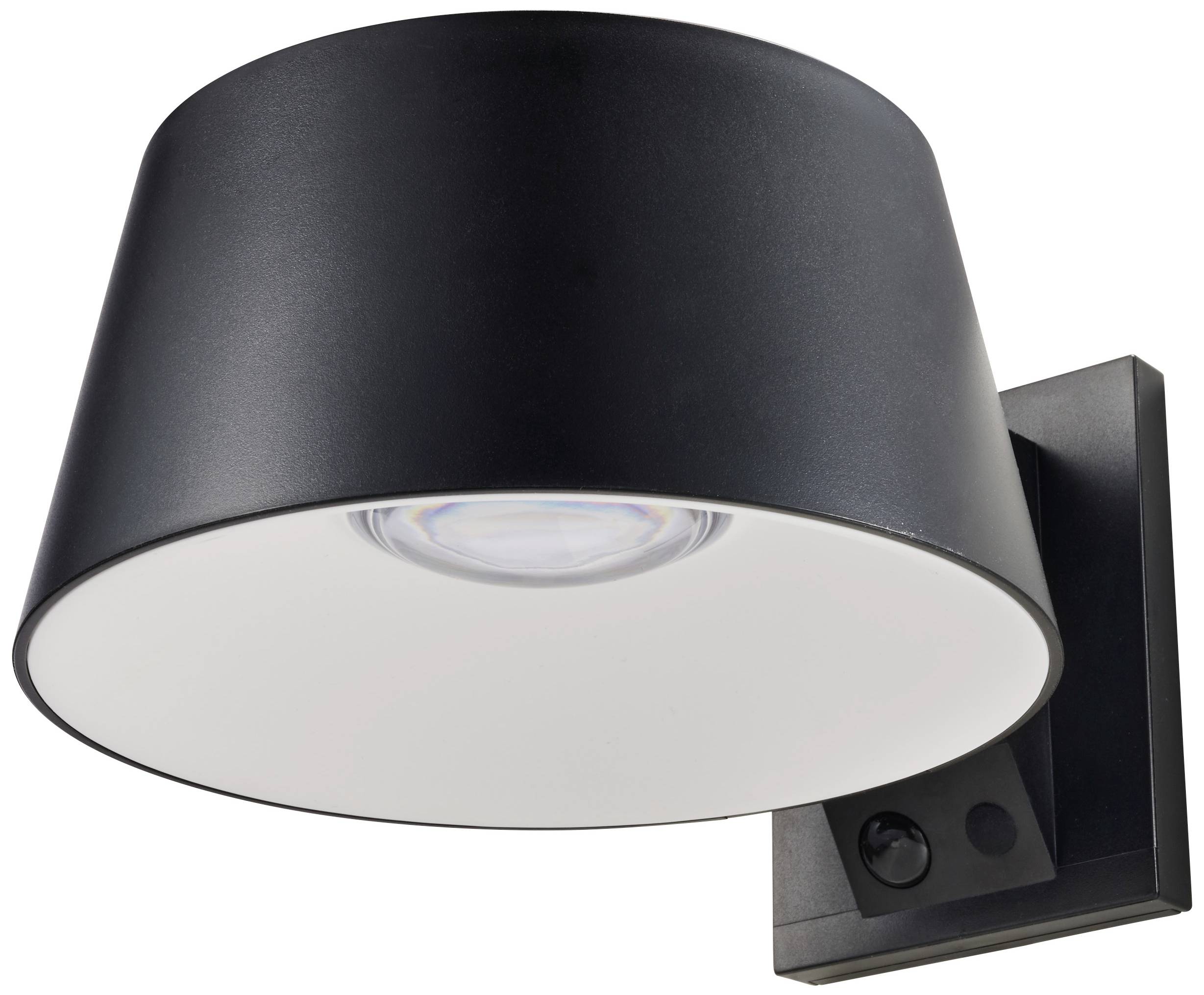 Sygonix SY-5801972 Solar-Außenwandleuchte mit Bewegungsmelder LED LED fest eingebaut 10W Anthrazit-Grau