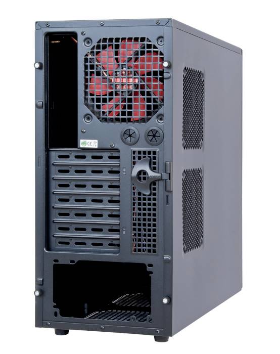 Chieftec LF-02B-OP Midi-Tower PC-Gehäuse Schwarz