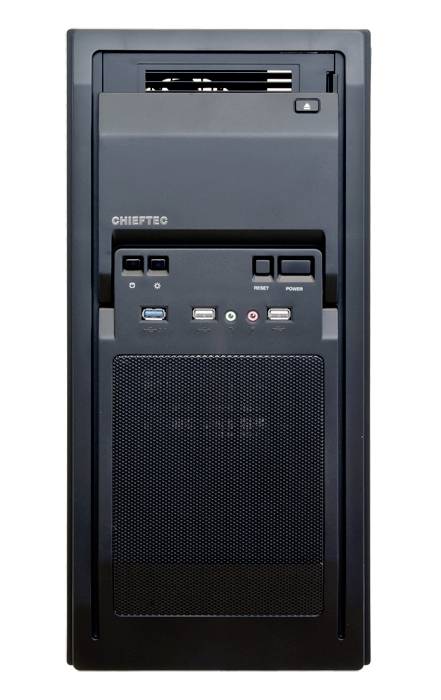 Chieftec LF-02B-OP Midi-Tower PC-Gehäuse Schwarz