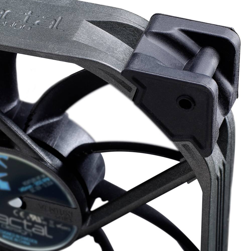 Fractal Design Venturi HP-12 PWM PC-Gehäuse-Lüfter Schwarz, Grau (B x H x T) 120 x 25 x 120mm