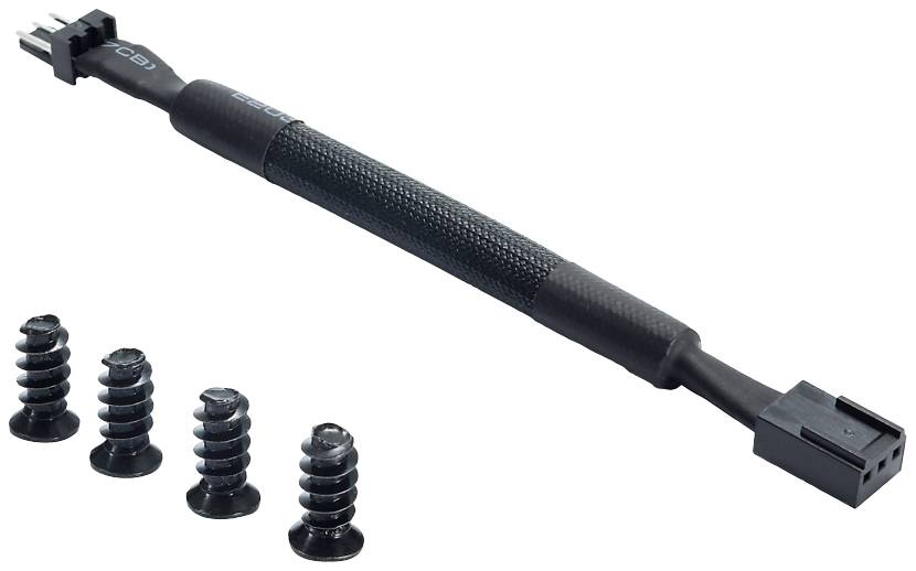 Fractal Design Venturi HP-12 PWM PC-Gehäuse-Lüfter Schwarz, Grau (B x H x T) 120 x 25 x 120mm