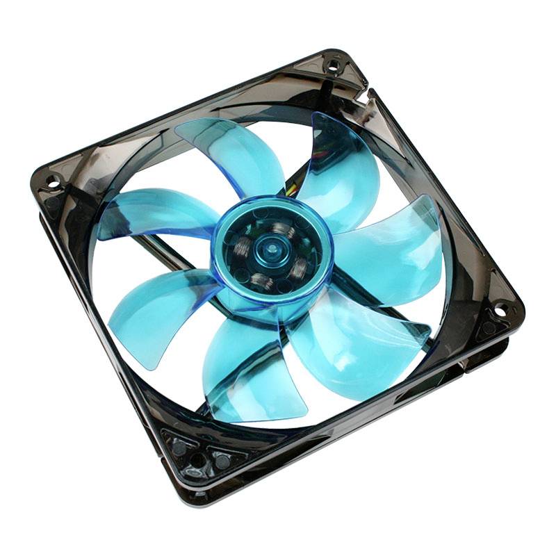 Cooltek CT120LB PC-Gehäuse-Lüfter Schwarz, Blau (B x H x T) 120 x 25 x 120mm