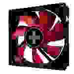Xilence XPF92.R PC-Gehäuse-Lüfter Schwarz, Rot (B x H x T) 92 x 25 x 92mm