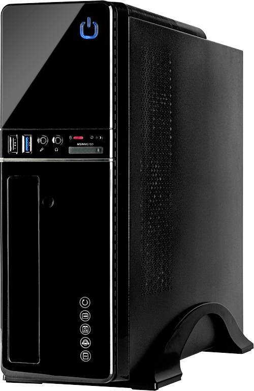 Inter-Tech IT-607 Desktop PC-Gehäuse Schwarz