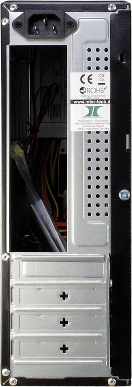 Inter-Tech IT-607 Desktop PC-Gehäuse Schwarz