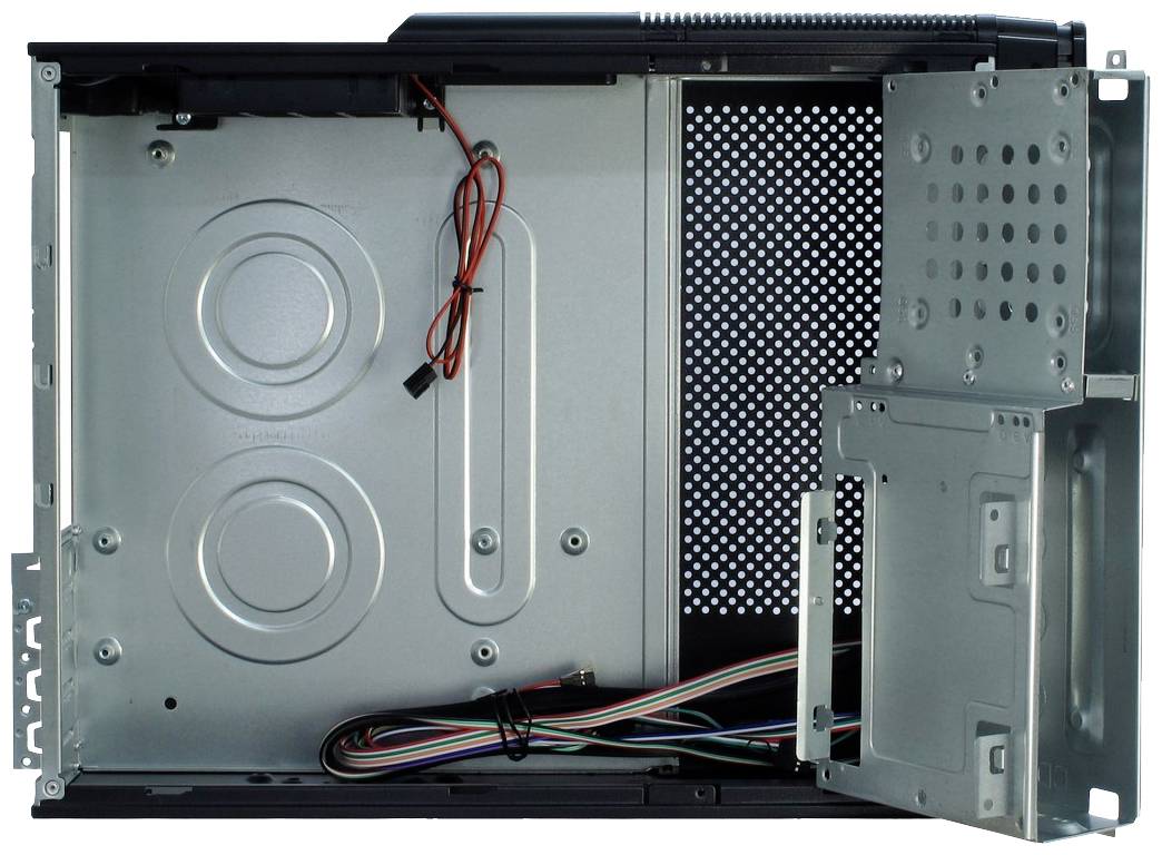 Inter-Tech IT-607 Desktop PC-Gehäuse Schwarz