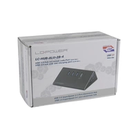 LC Power LC-HUB-ALU-2B-4 3 Port USB 3.2 Gen 1-Hub (USB 3.0) Schwarz LC Power LC-HUB-ALU-2B-4 3 Port USB 3.2 Gen 1-Hub (USB 3.0) Schwarz