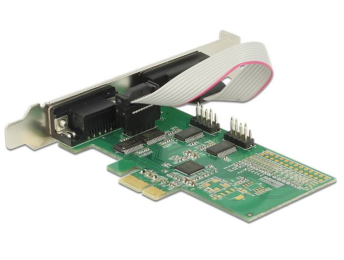 DeLock PCI Express Card > 4 x Serial RS-232 - Serieller Adapter