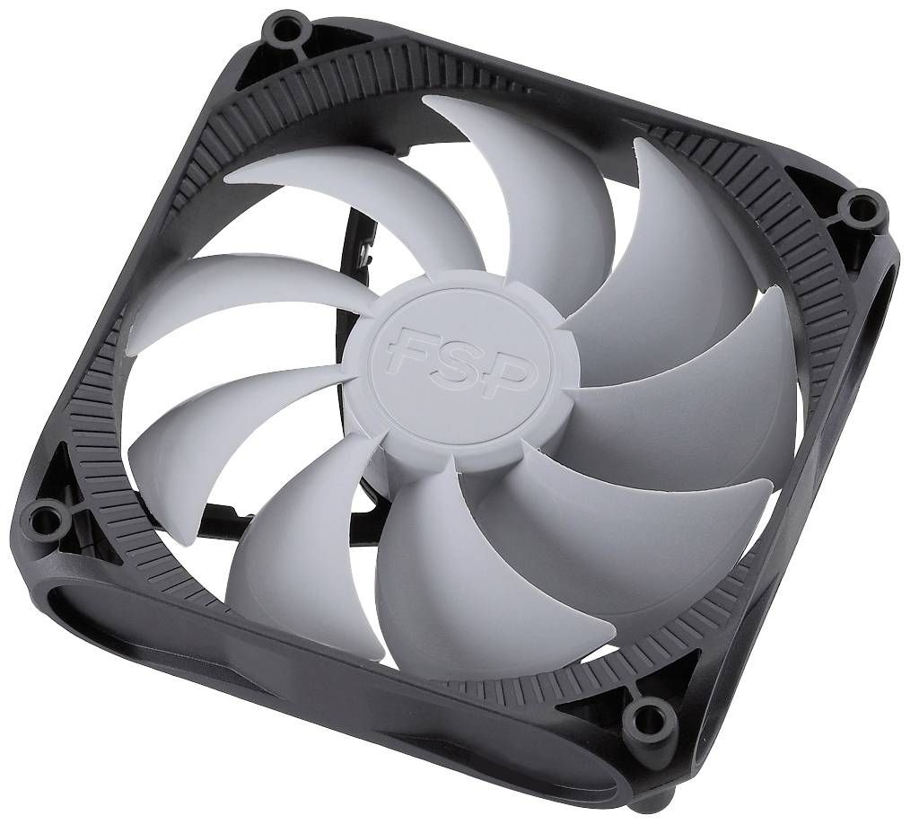 FSP Fortron CF14F11 LED PC-Gehäuse-Lüfter (B x H x T) 140 x 25 x 140 mm
